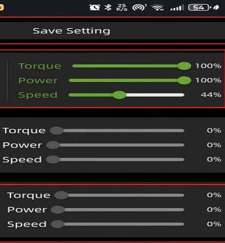 setting app