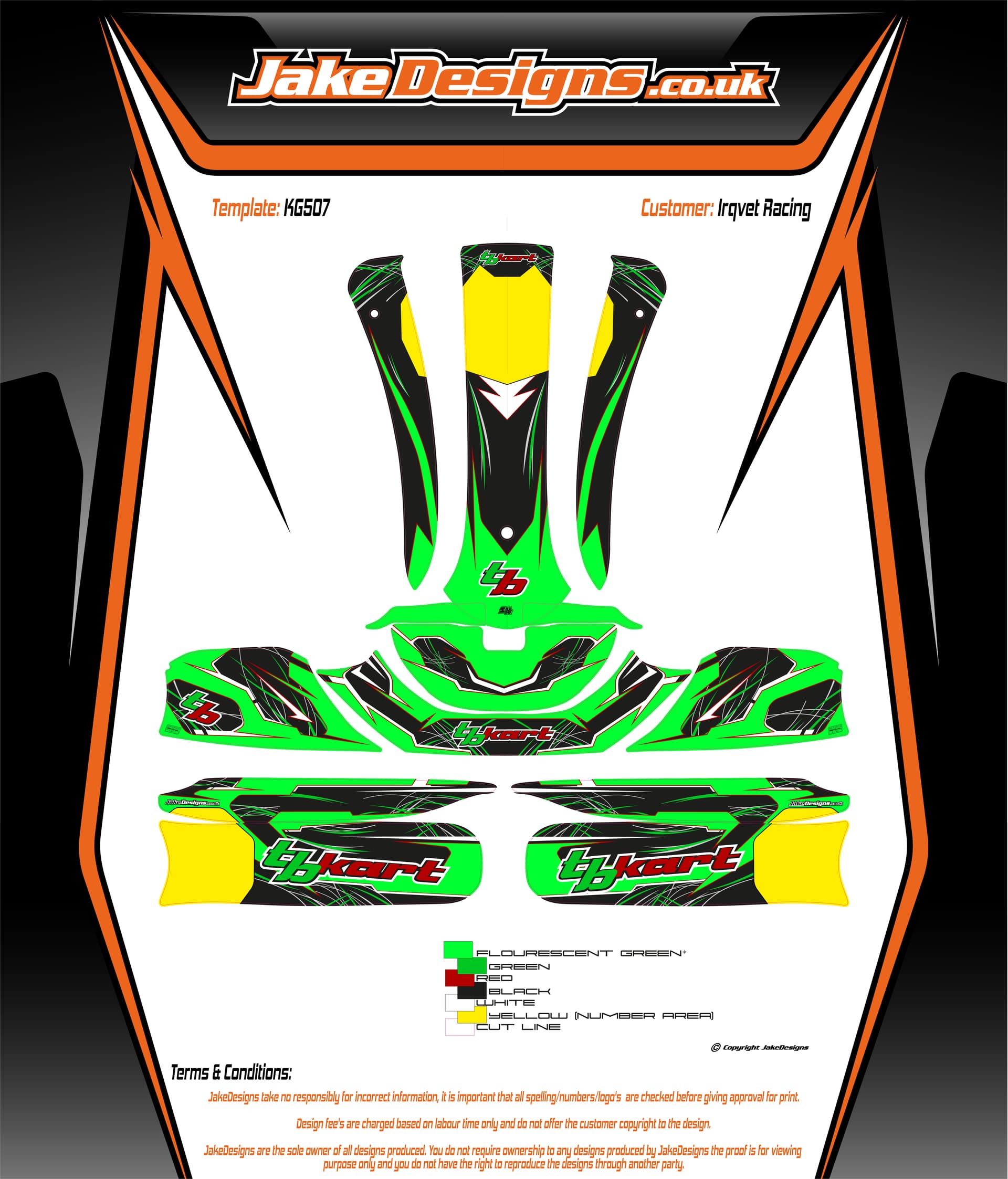 Jake designs - KartPulse - Presented by TBD