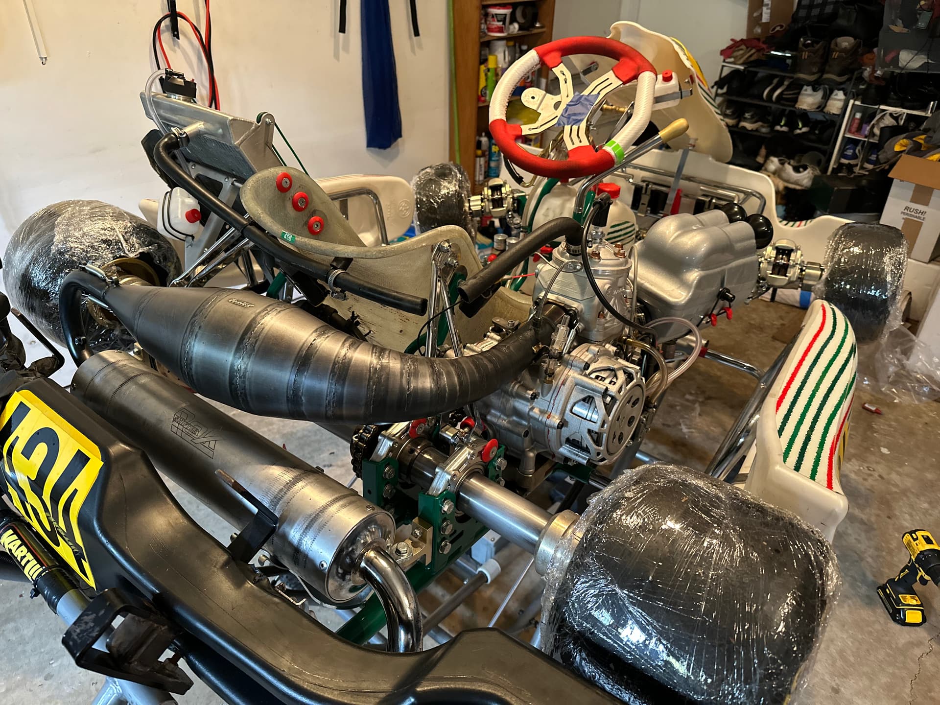 ROK Shifter engine Road race gearing and jetting - 2 Stroke Kart Engine ...